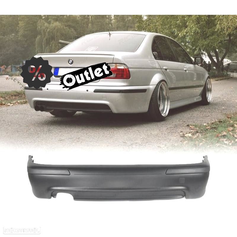 C002116C4 PÁRA-CHOQUES TRASEIRO BMW E39 95-03 SEM PDC LOOK M - 1