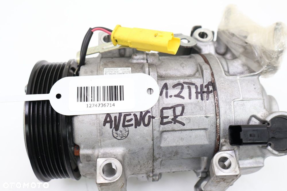 JEEP AVENGER 1.2 THP SPRĘŻARKA KLIMATYZACJI 447210-0541, 9850821180 - 7