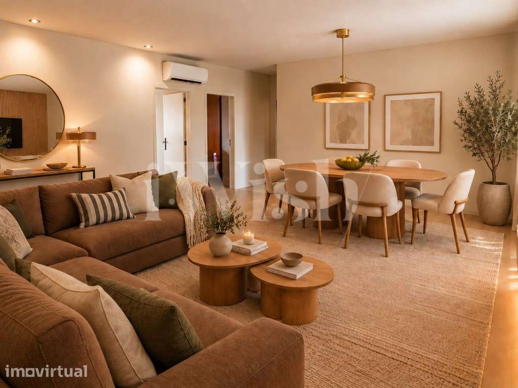 Apartamento T3 com garagem, próximo à Praia de Francelos e ao comboio - Grande imagem: 3/34