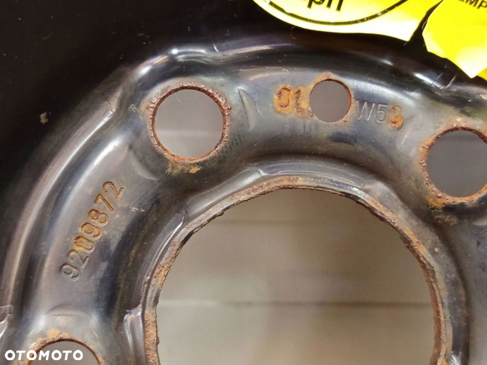 KOŁO DOJAZDOWE ZAPASOWE VOLVO S80 V70 S60 R17 5x108 9209872 - 5