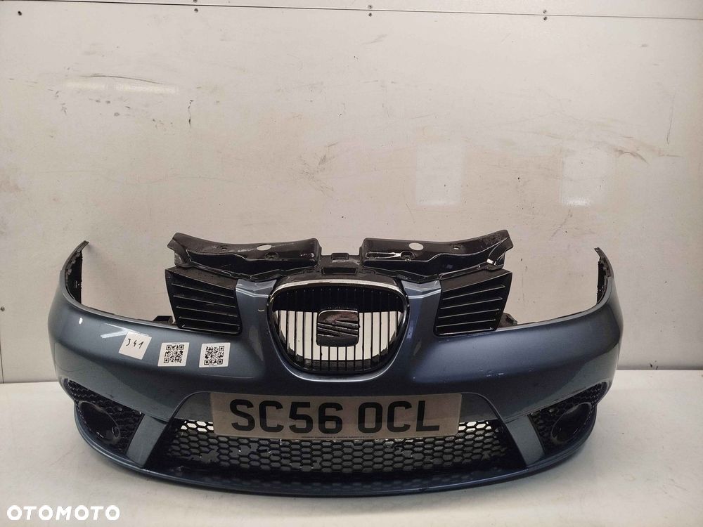 + ZDERZAK PRZÓD PRZEDNI SEAT IBIZA 3 III 6L LIFT FL LW5W BŁĘKITNY HALOGENY - 1