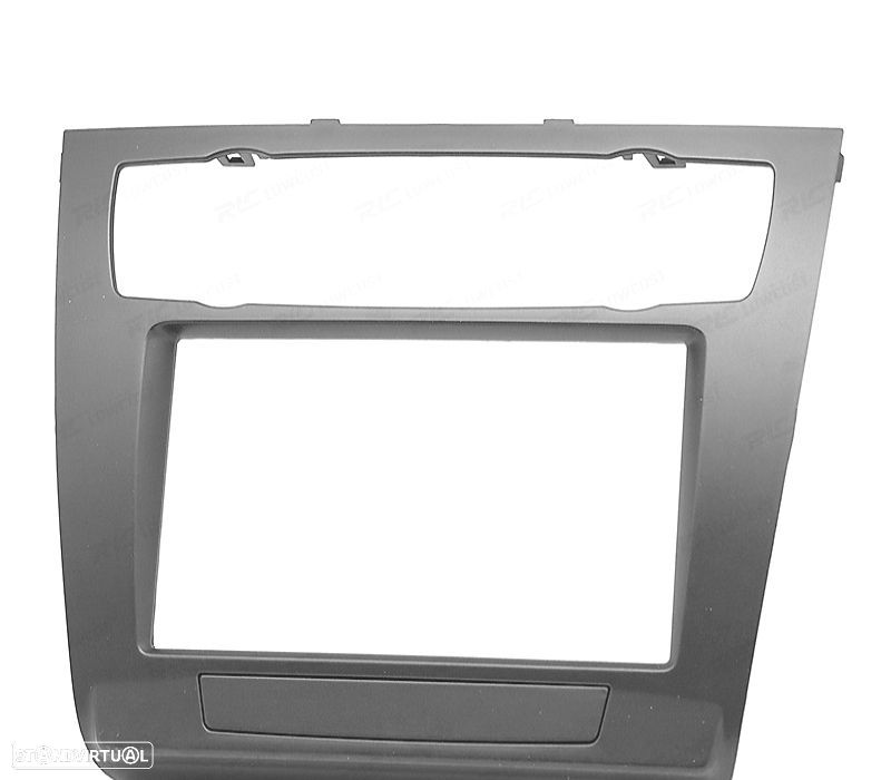 MOLDURA ADAPTADOR PRETO PARA RADIO 2-DIN PARA BMW SERIE 1 E81 E82 E87 E88 - 2