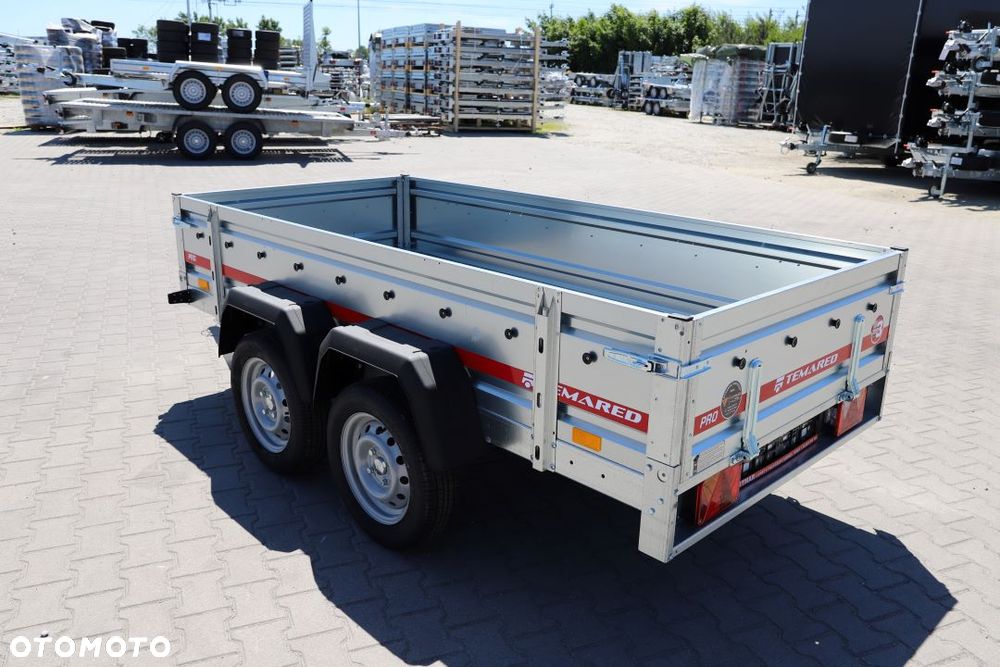 TEMARED PRO 2612/2  264x126x40 cm , 2 osie po 750kg, DMC 750 kg - 3