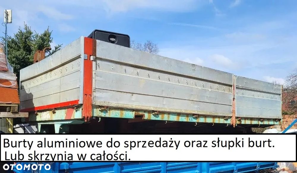 Kiper wywrot burty aluminium Mercedes Renault Scania Kia Nissan Iveco HDS - 10