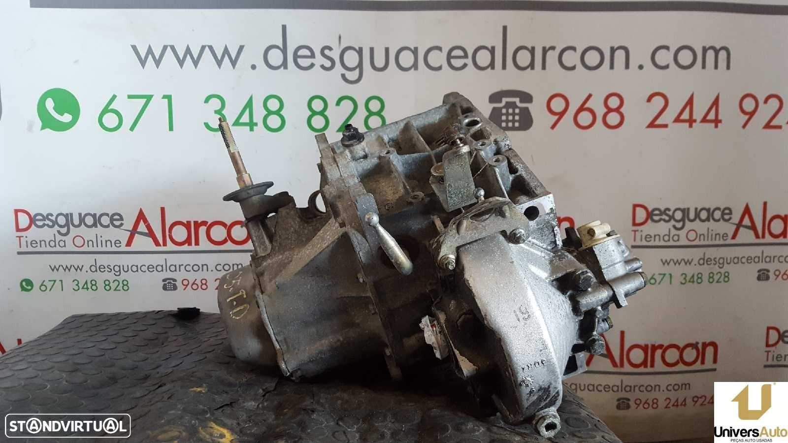 CAIXA DE VELOCIDADES PEUGEOT 405 BERLINA EMBASSY TURBO D - 7