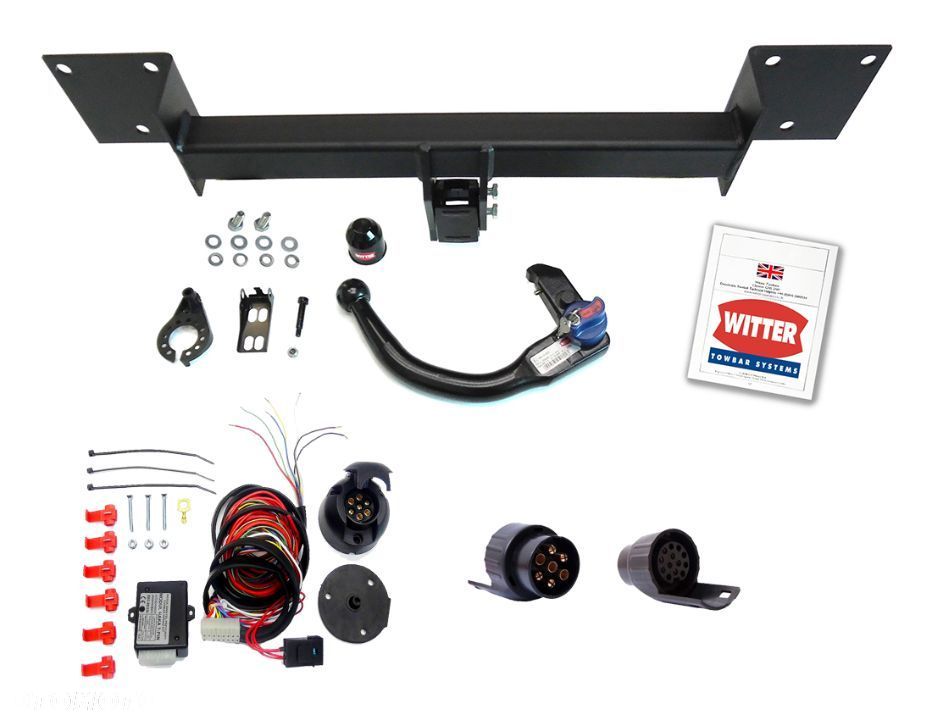 Hak Holowniczy Westfalia Witter Automa Wypinany  Moduł 13 pin  BMW 3 III E90 E91 E92 od 2005 do 2012 - 13