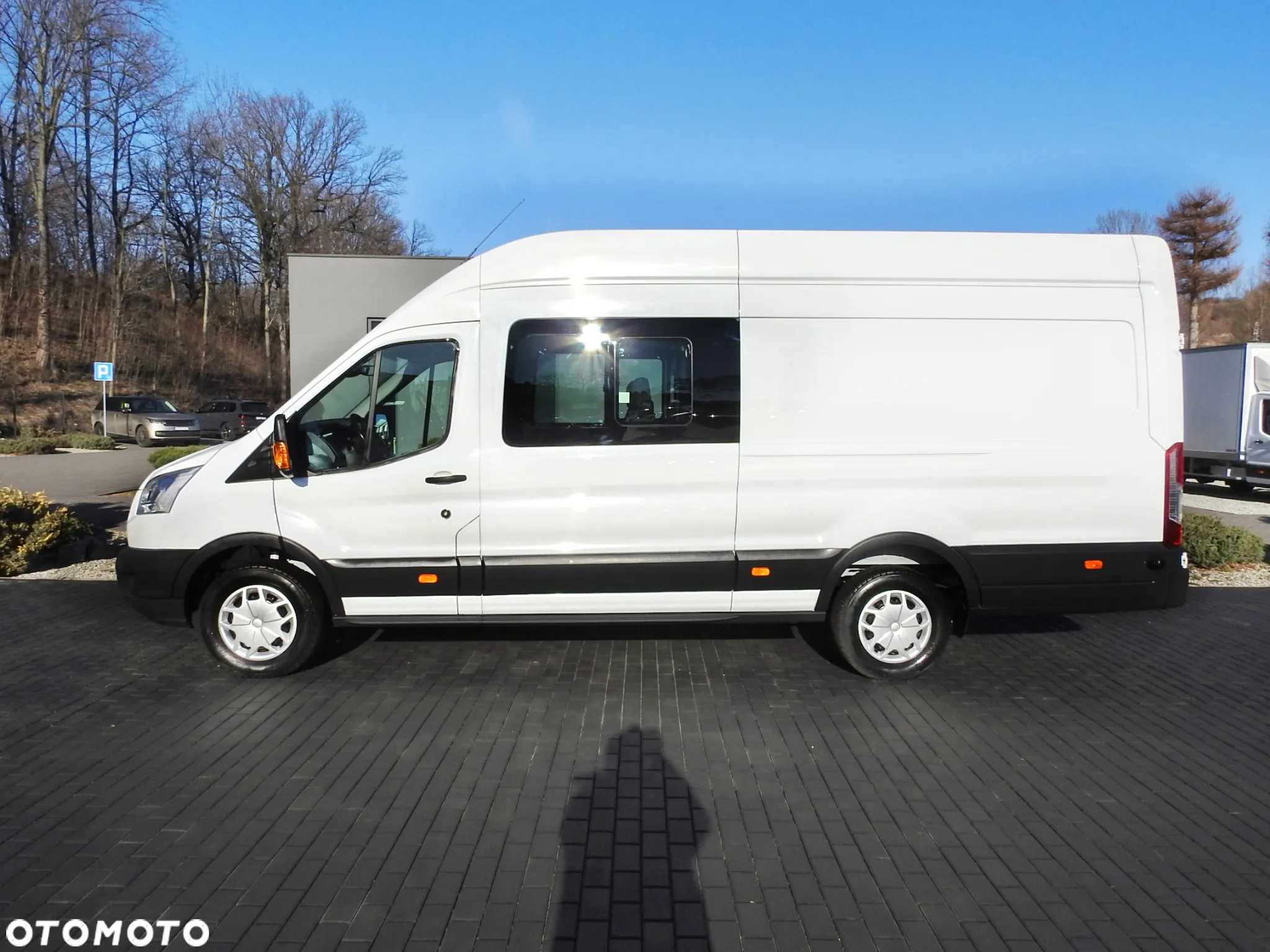 Ford TRANSIT  FURGON BRYGADÓWKA 6 MIEJSC TEMPOMAT NAWIGACJA LEDY KLIMATYZACJA 130KM [ D87143 ] - 10