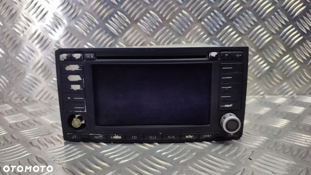 VW TOUAREG 7L 03-09R RADIO CD NAWIGACJA KOD ORYGINAL 7L6035191 - 5