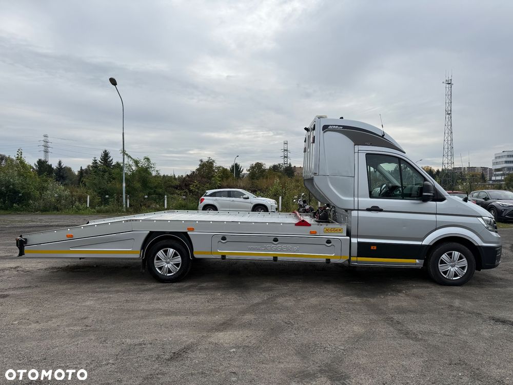 Volkswagen Crafter 2.0 TDI 177KM DSG Laweta Jegger Sypialnia Webasto LED - 7
