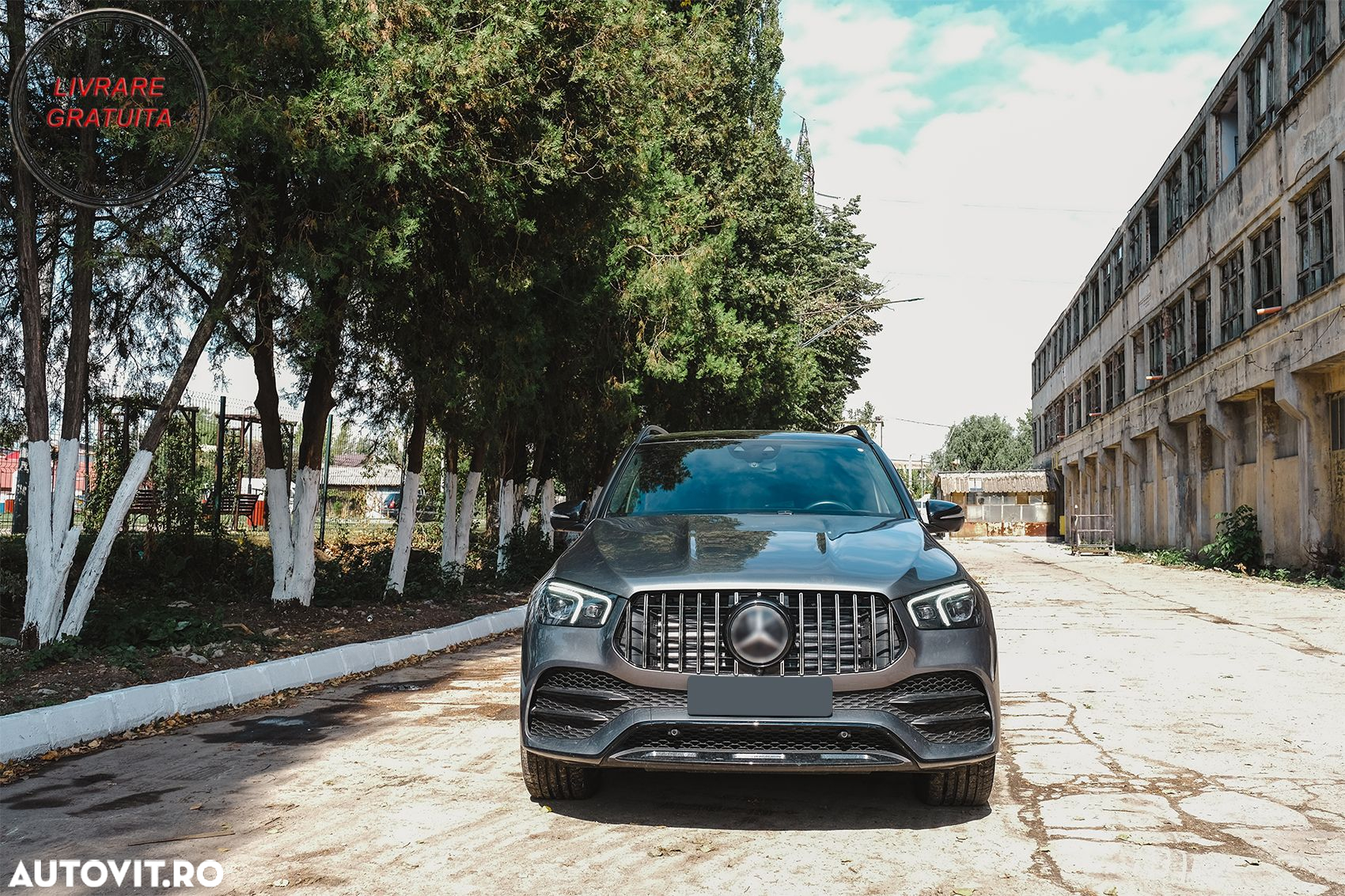 Grila Centrala Mercedes GLE SUV W167 V167 GLE Coupe C167 Sport Package (2019-Up) G- livrare gratuita - 9