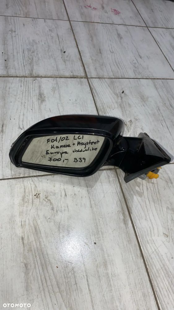 LUSTERKO BMW F01 F02 LCI KAMERA - ASYSTENT EUROPA SHADOWLINE KOLOR B39 5 PIN