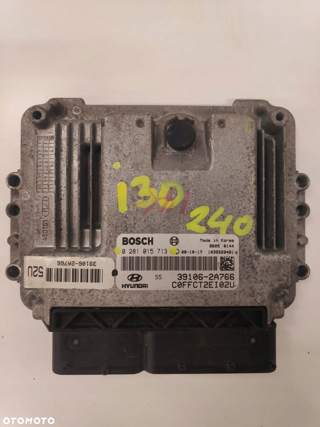 Hyundai i30 0281015713 39106-2A766 KOMPUTER STEROWNIK SILNIKA - 1