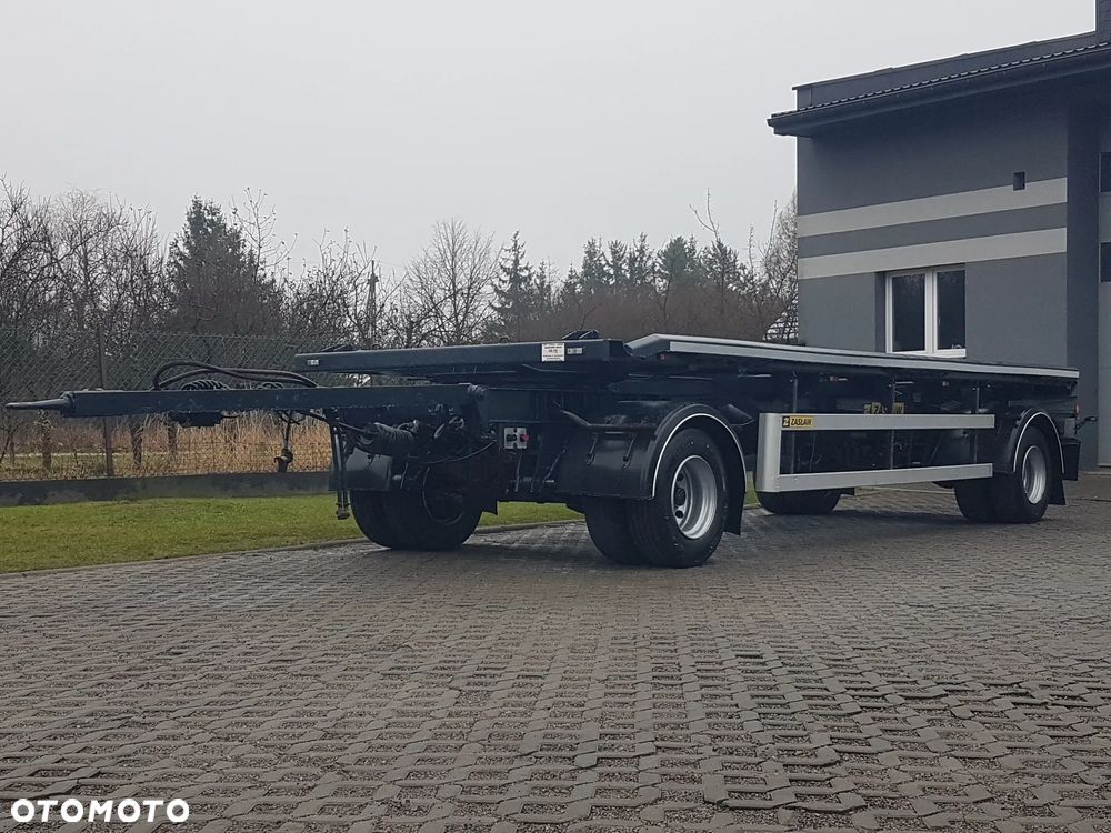 Zaslaw D-659 DO KONTENERÓW HAKOWCA POD KONTENERY 2 OSIE BLIŹNIAKI RESORY MEILLER - 13
