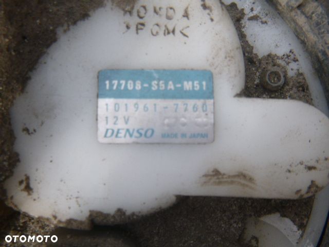 POMPA PALIWA PŁYWAK HONDA CIVIC VII 1.6 16V - 9
