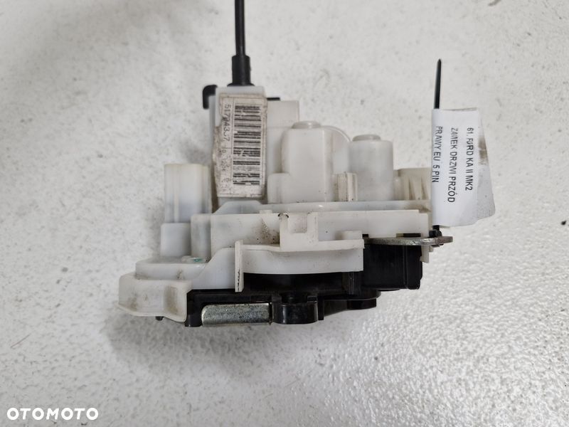 ford ka 2 ii mk2 zamek drzwi prawy przód przedni eu 5 pin 51794337 - 2