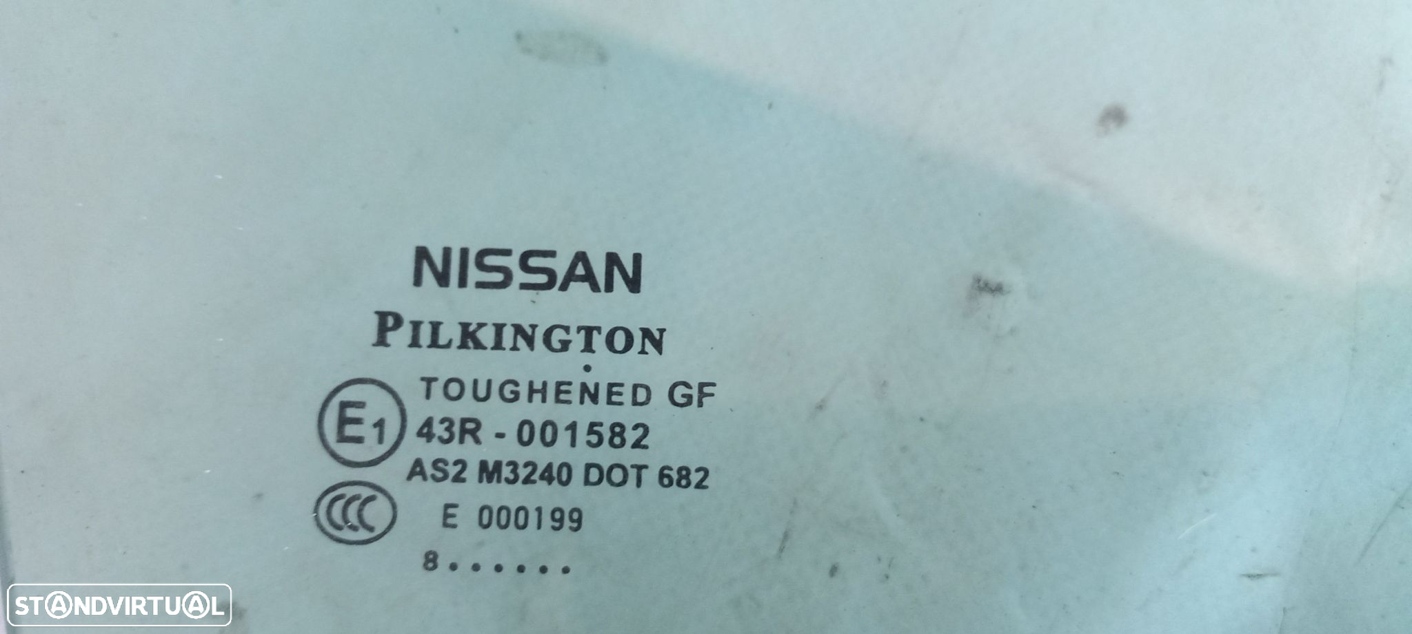 Vidro porta frente direita NISSAN Qashqai/Qashqai+2 I (J10, JJ10) - 2