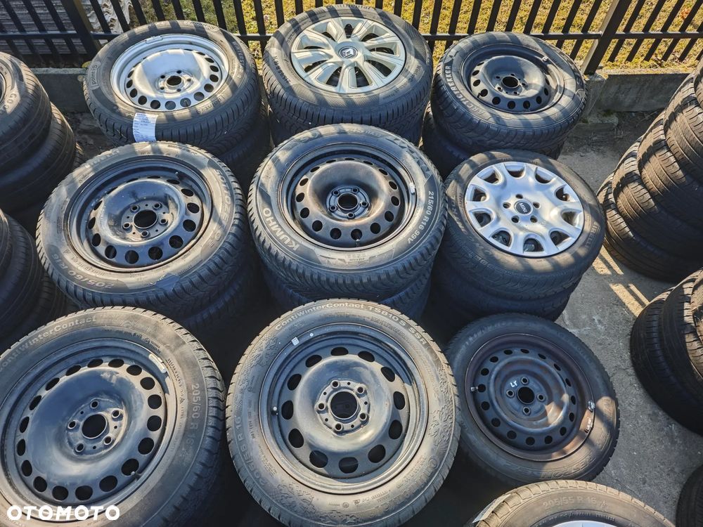Pakiet hurt hurtowo koła felgi stalowe opony 5x120 19 kompletów export eksport - 5