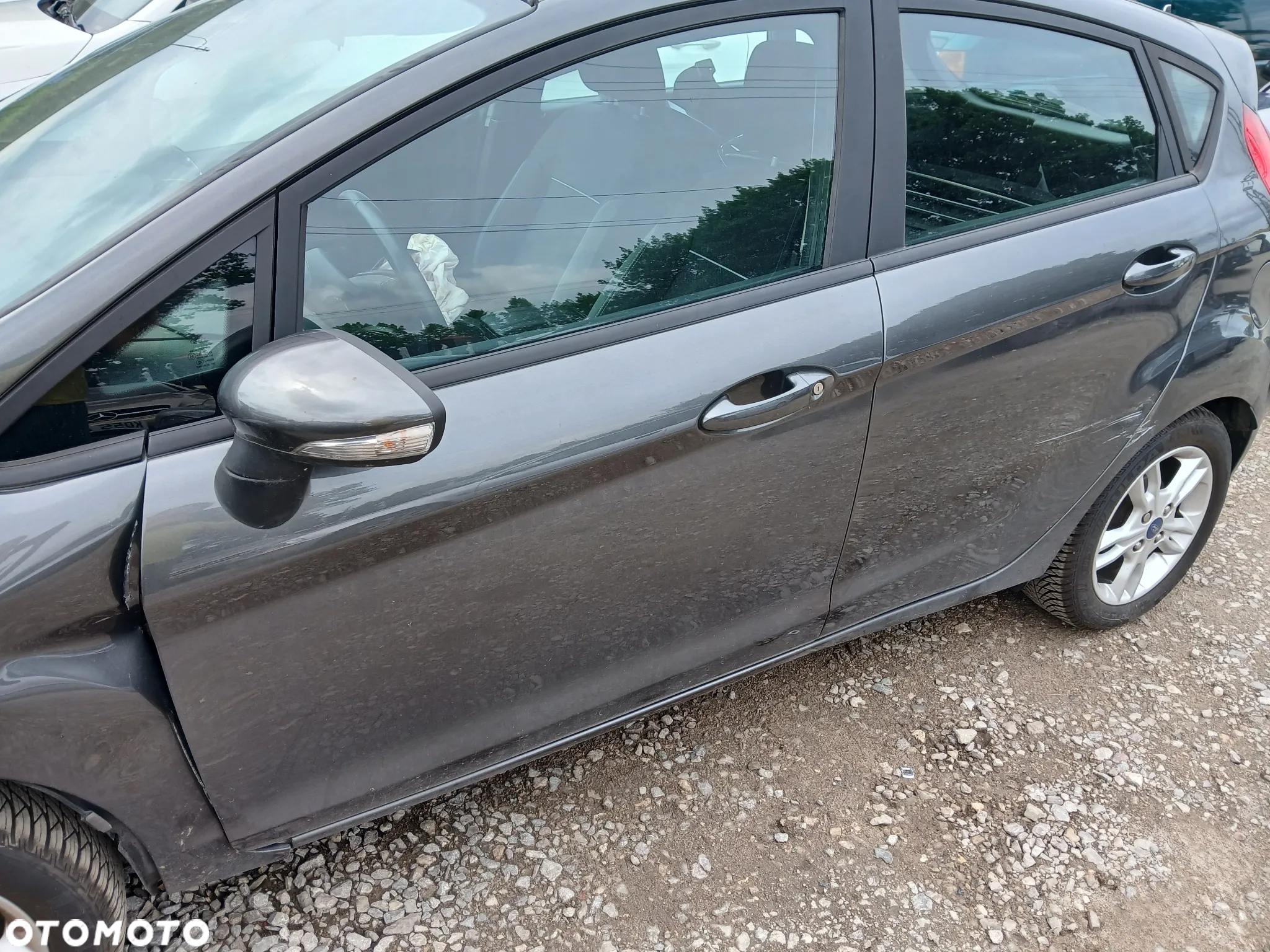 ford fiesta MK7 (12-19) kolor MAGNETIC 5D maska pokrywa silnika klapa bagażnika zderzak lampa - 3