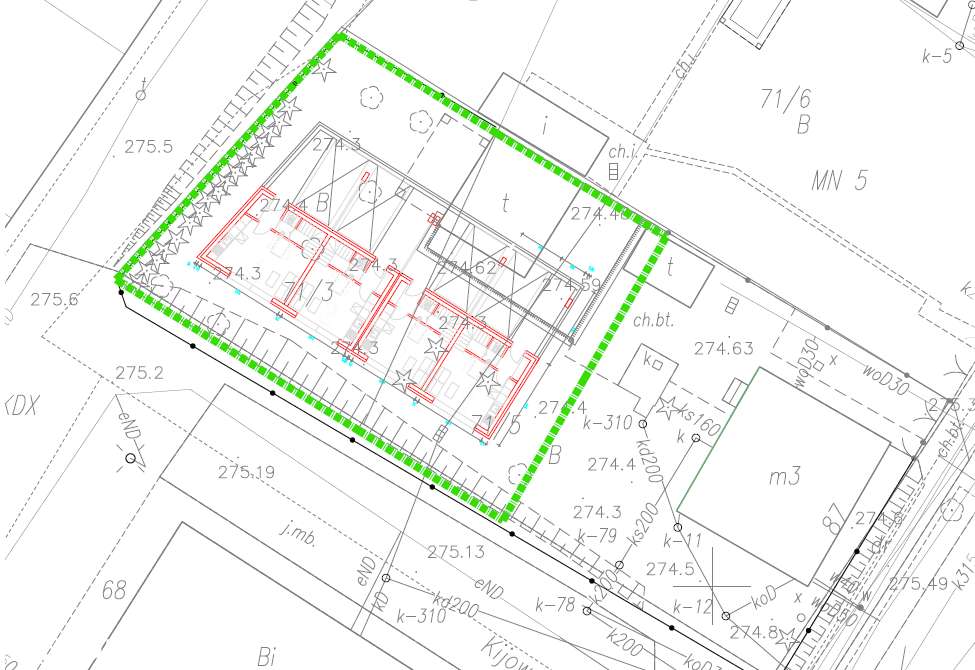 Działka budowlana K-ce Ligota DOM, BLIŹNIAK lub projekt wielolokalowy - Pełny obrazek: 3/7