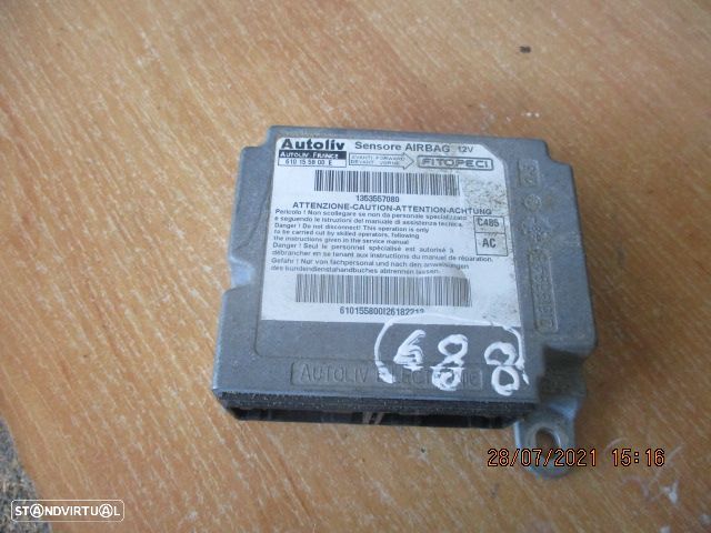 Modulo Airbag 1353557080 CITROEN NEMO 2009 FIAT FIORINO 2009 1.3 MULTIJET 16V 75 CV 4P BRANCO PEUGEOT BIPPER (AA) 2008 1.4HDI 68CV 3P BRANCO - 1