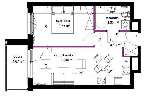 Nowe mieszkanie Wojciechowska Squre II etap