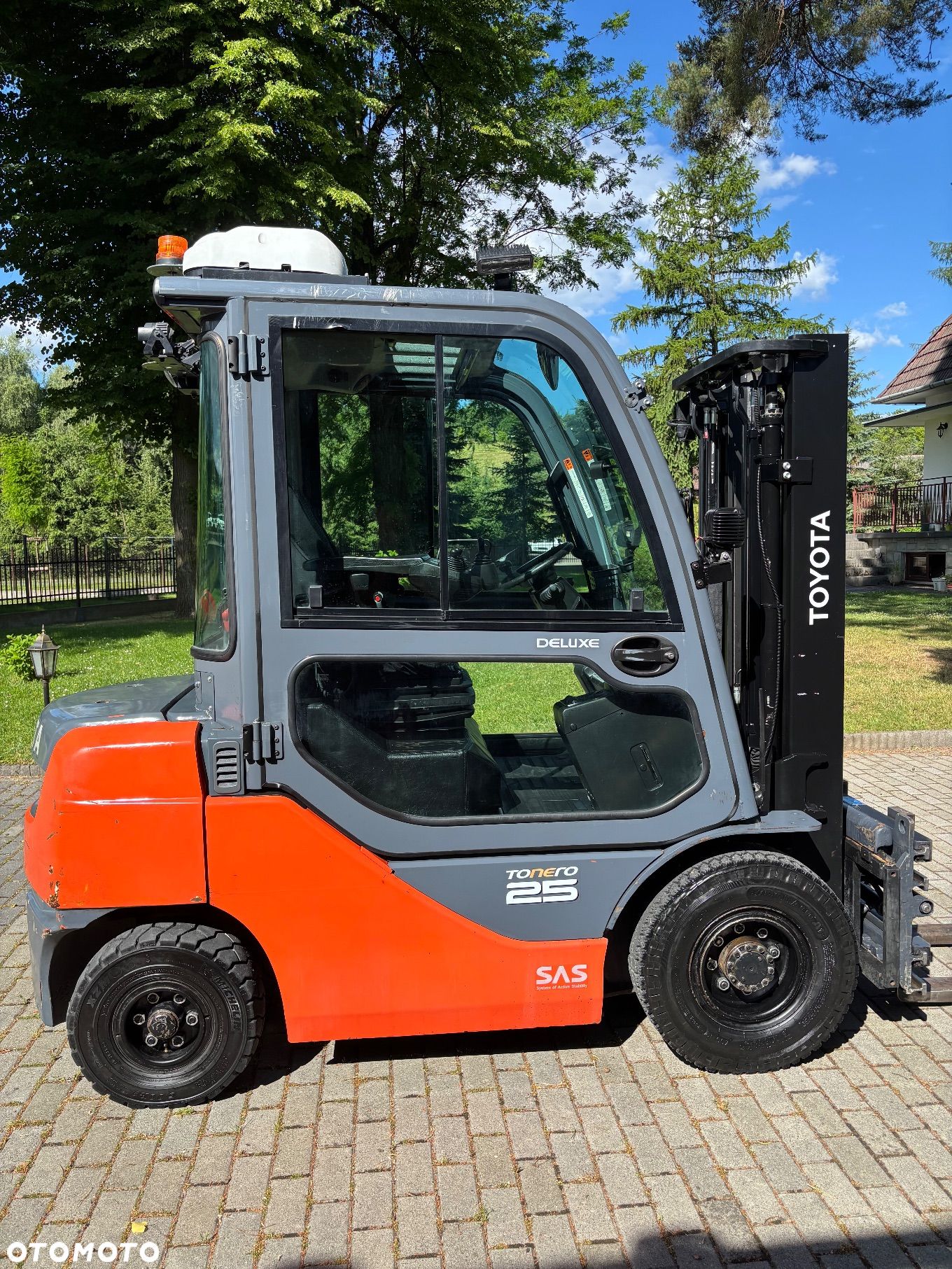 Toyota 8fdf25 8fd25 2,5t klima przesuw pozycjoner - 1