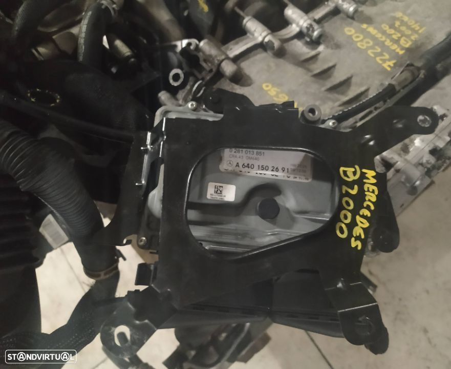 Motor Mercedes B200 A200 cdi  140cv om 640.941 om 640 940  W245 centralina - 5