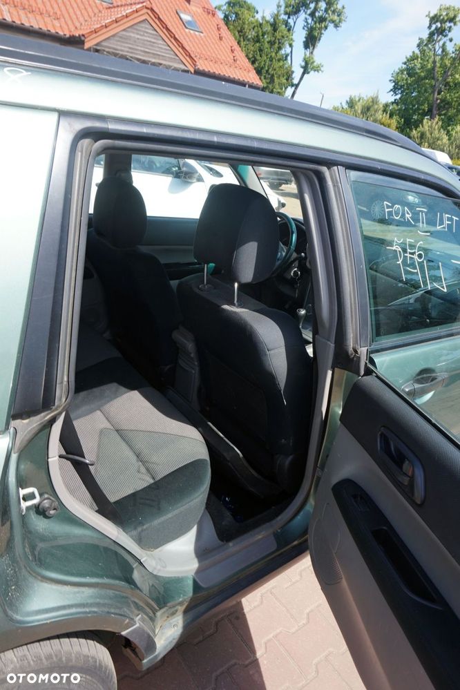 SUBARU FORESTER II SG LIFT 2006 5F6 2.0 16V EJ20F 158KM TY755XT7AA ZIELONY EVERGREEN na części - 15