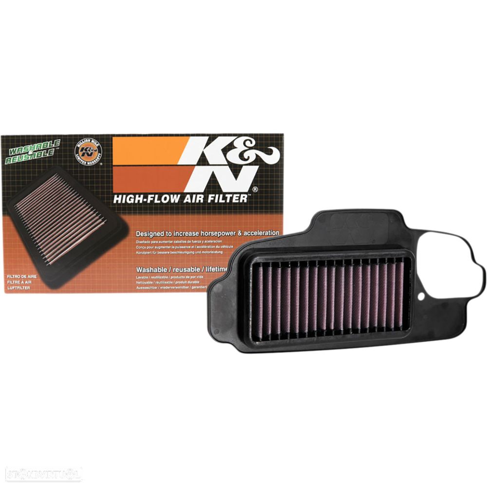 filtro de ar desportivo k&n honda monkey ha-1219 - 3