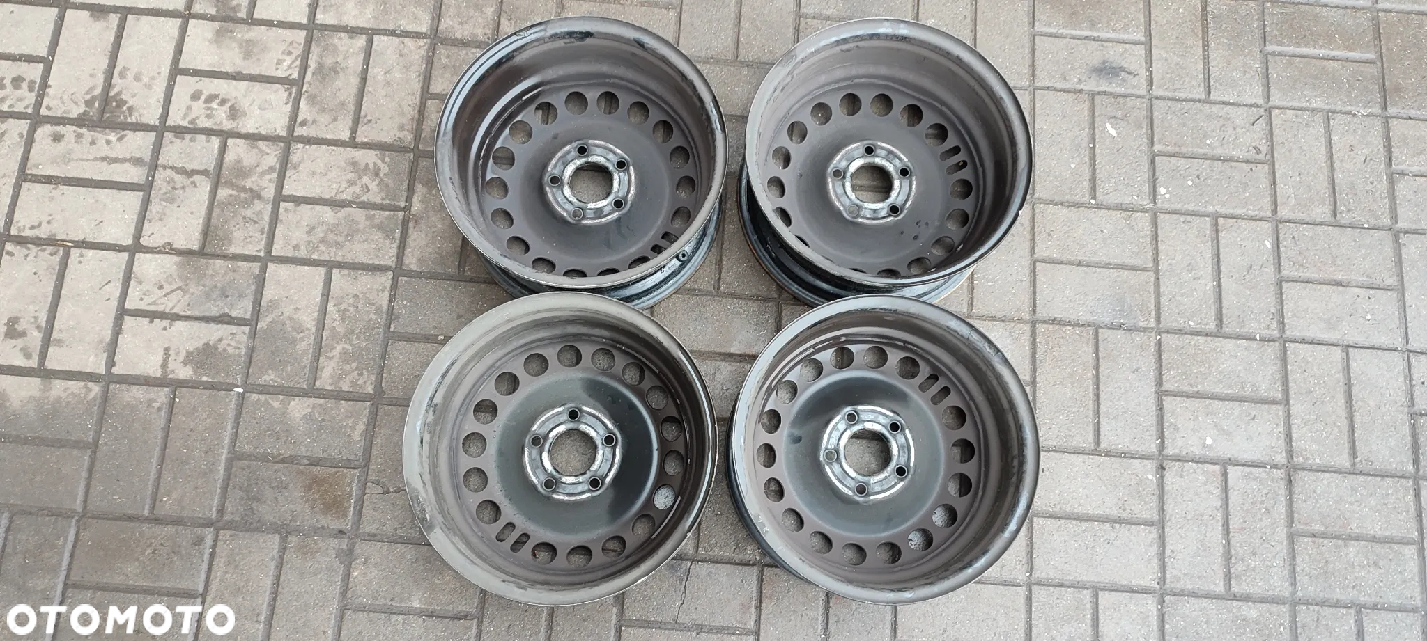 FELGI STALOWE 5x110 6,5Jx15 CALI ET35 OPEL ASTRA ZAFIRA KOMPLET - 7