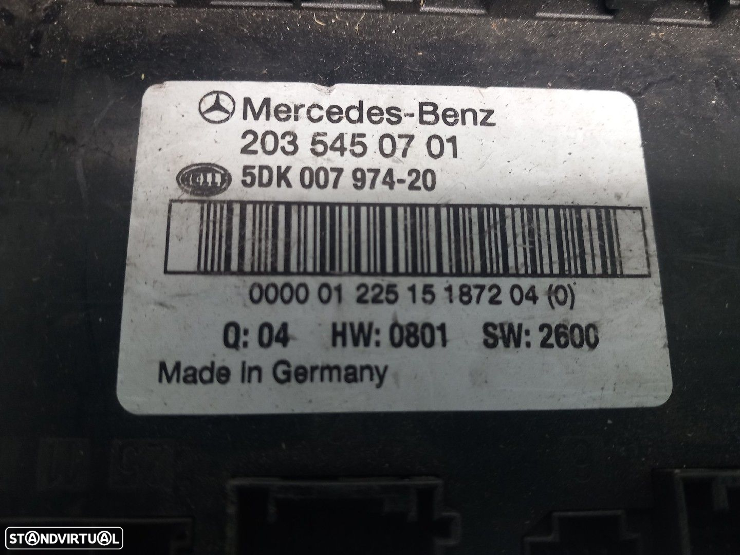 Módulo Eletrónico Mercedes-Benz C-Class (W203) - 5