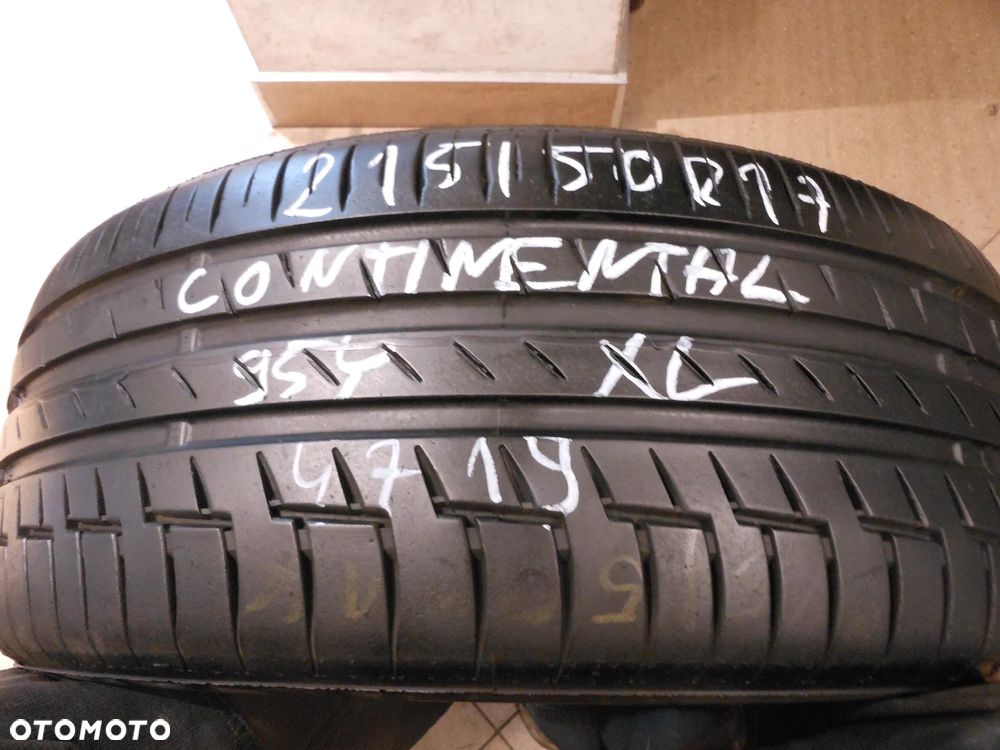 Opona 215/50r17 continental premium contact 6 XL 6,7mm lato - 1