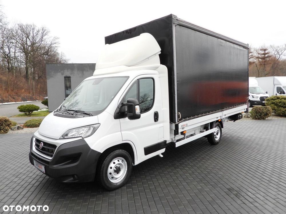Fiat DUCATO PLANDEKA 10 PALET TEMPOMAT LEDY KLIMATYZACJA  160KM - 18