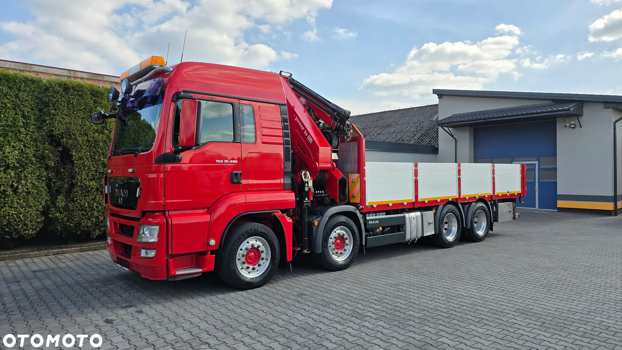 MAN TGS 35.480 8x4 HMF 4220K4+JIBK4+2 + WINCH - 3