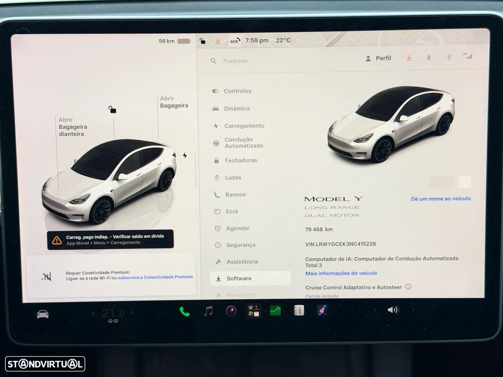 Tesla Model Y Long Range Tração Integral - 7