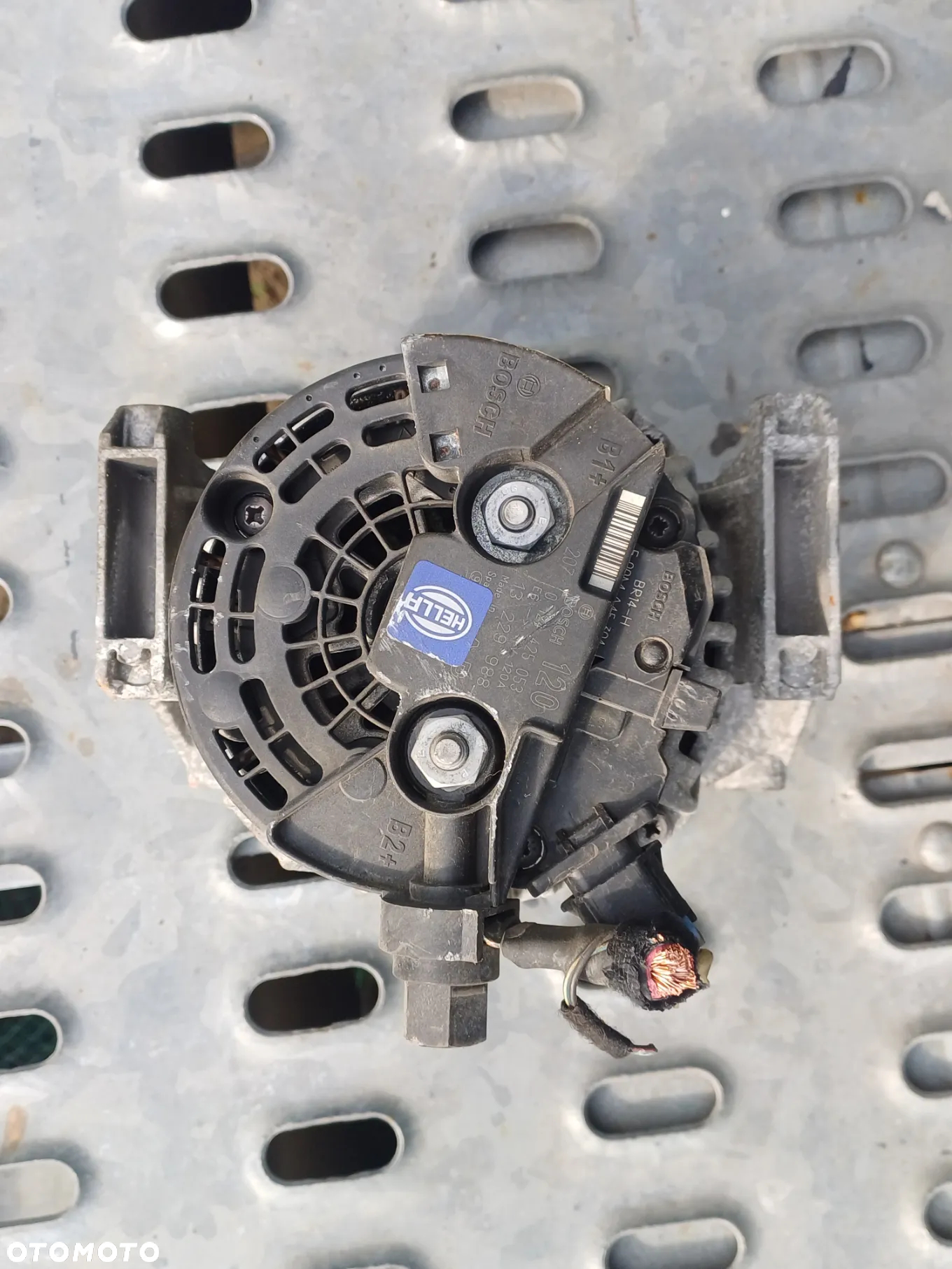 ALTERNATOR 2.2 BENZYNA 0124425053 OPEL VECTRA C ZAFIRA BOSCH 13229988 - 4
