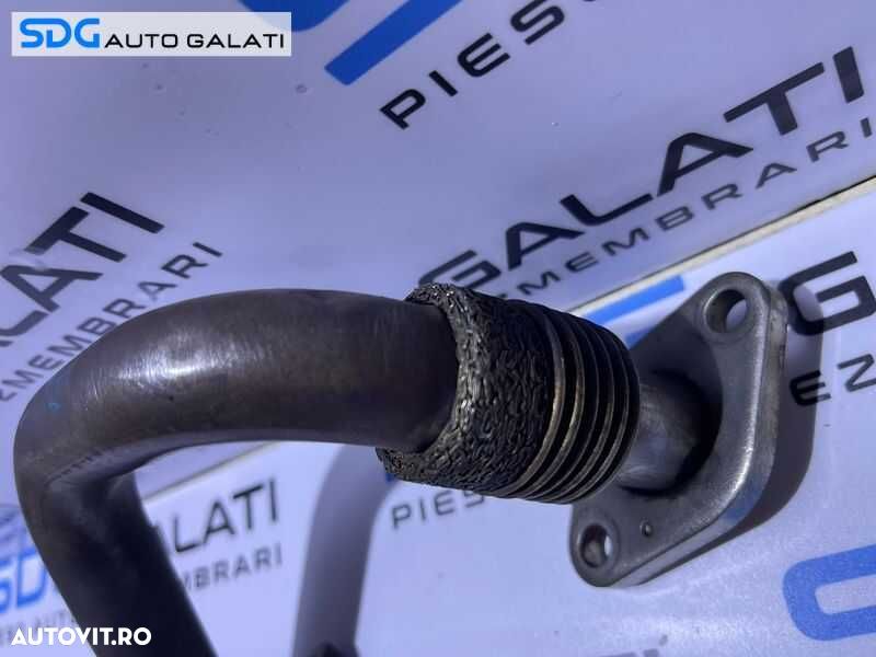 Tub Tubulatura Cot Racord Admisie Aer Turbo Turbina Turbosuflanta VW Passat B6 2.0 TDI BMP BVD 2005 - 2010 Cod 03G131521R [D0324] - 3