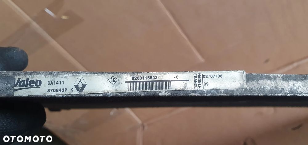 Chłodnica klimatyzacji klimy Renault Scenic II 8200115543 - 7