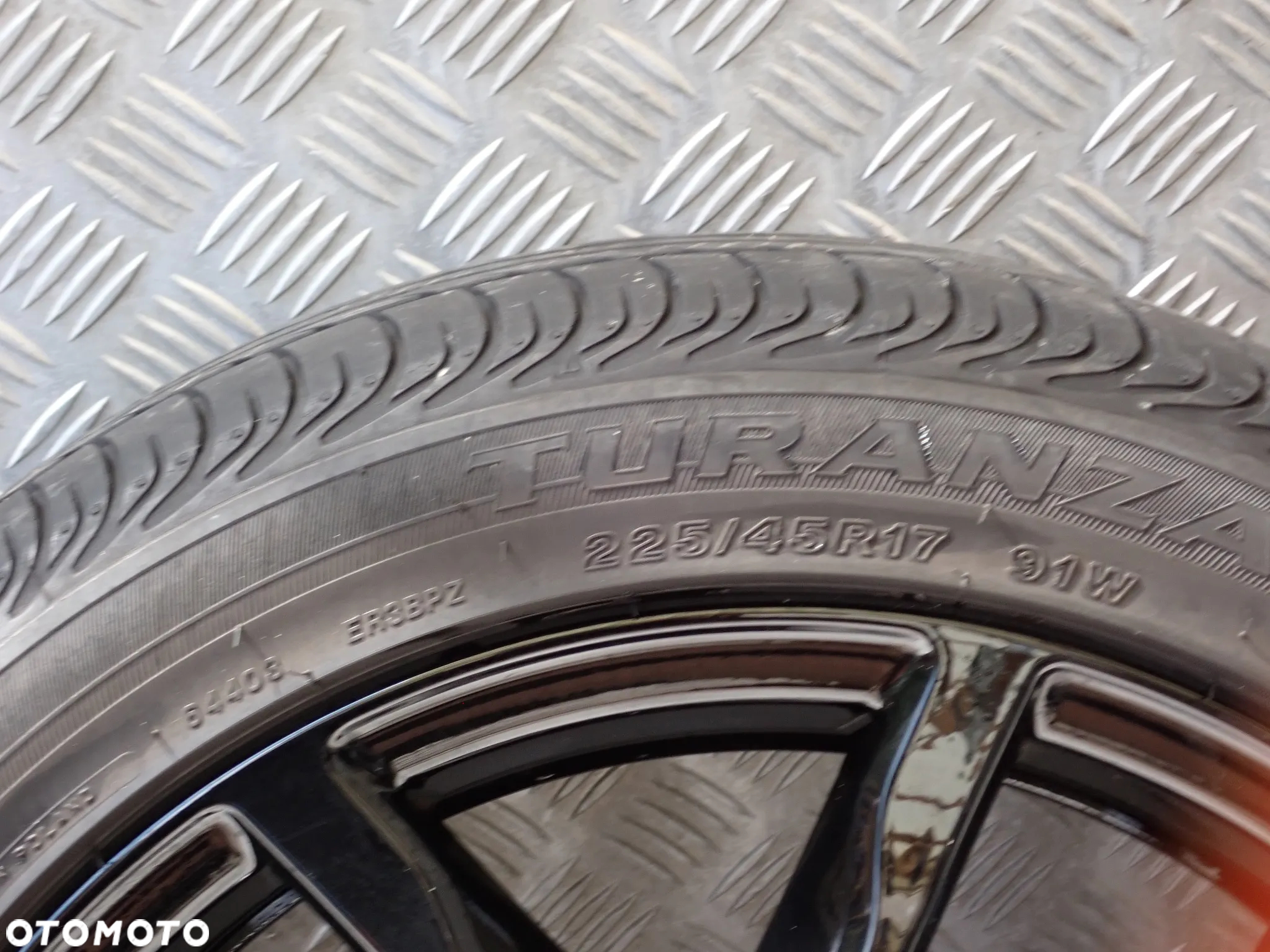 KOŁA FELGI ALUMINIOWE HONDA 7,5JX17  ET 50  5X114,3 Z OPONAMI LATO 225/45/17 2800 ZŁ - 7