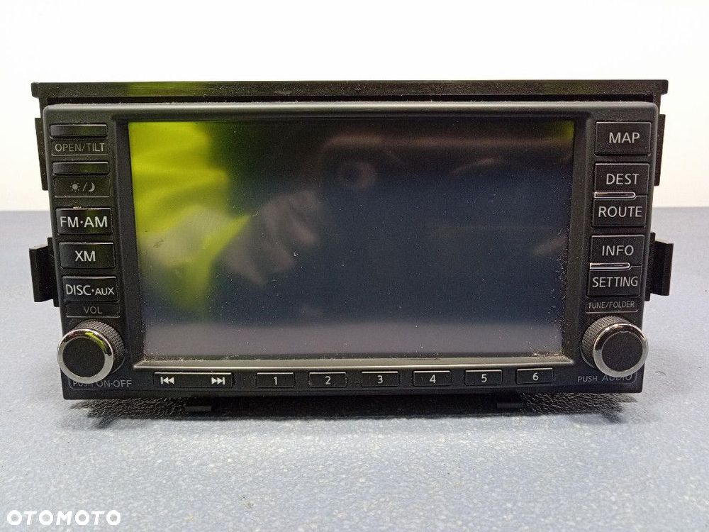 NISSAN ALTIMA IV L32 RADIO FABRYCZNE OEM NAWIGACJA 25915ZX06A - 1