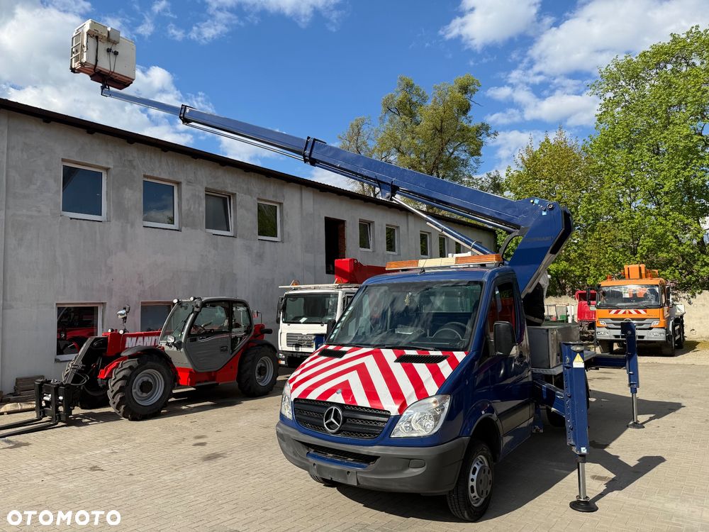 Mercedes-Benz Podnośnik Koszowy Zwyżka Izolowany Kosz Ruthmann TB180 18 metrów  14 w Bok Udt jak Wumag Multitel Gsr Cena Brutto !!! - 24