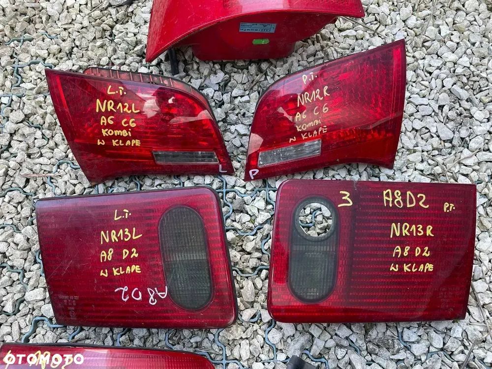 LAMPY TYŁ LEWE PRAWE AUDI - 7