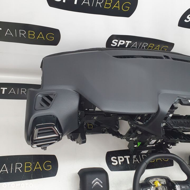 CITROEN C4 III B8 DESKA ROZDZIELCZA KONSOLA KOKPIT PULPIT PODUSZKI AIRBAG AIR BAG PASY KIT SET - 2