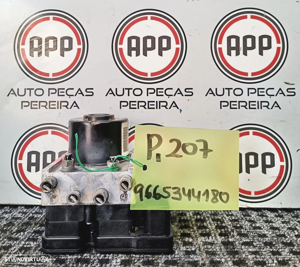 Módulo ABS Peugeot 207, ref: 9665344180, 9665343980, 9662298480 - 1