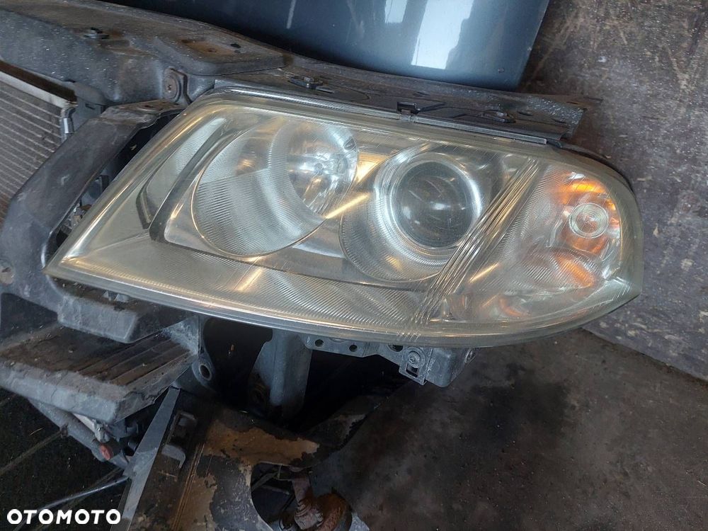 KOMPLETNY PRZÓD MASKA ZDERZAK BŁOTNIKI LAMPY PAS PASSAT B5 FL LIFT LC7V - 15