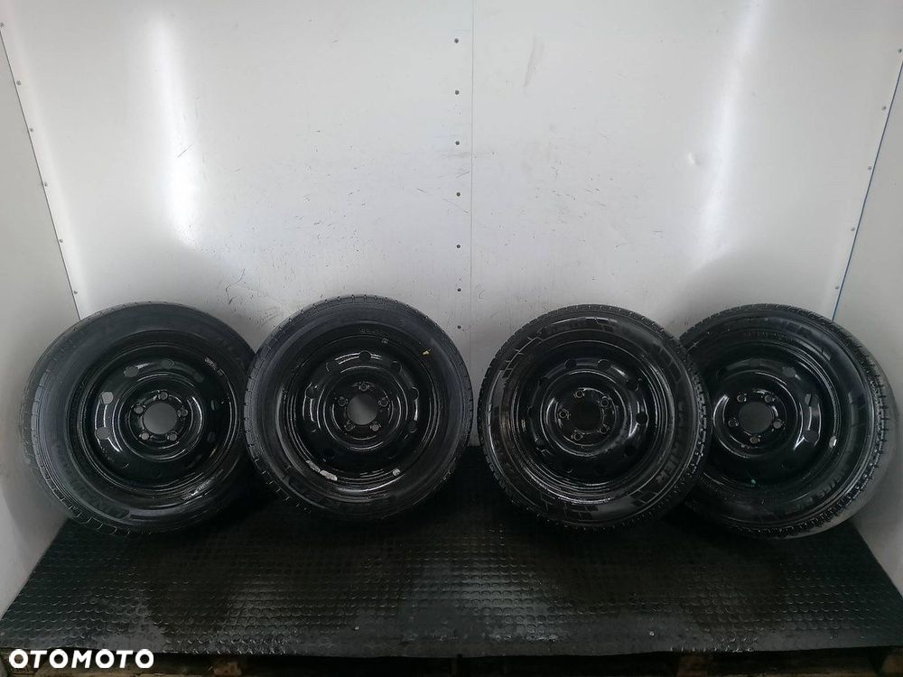 FELGI STALOWE KOMPLET 16 Z OPONAMI RENAULT MASTER II FL RE616003 - 1