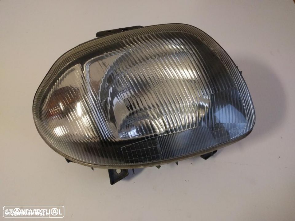 farol optica direita renault clio 1999 a 2001 - 1