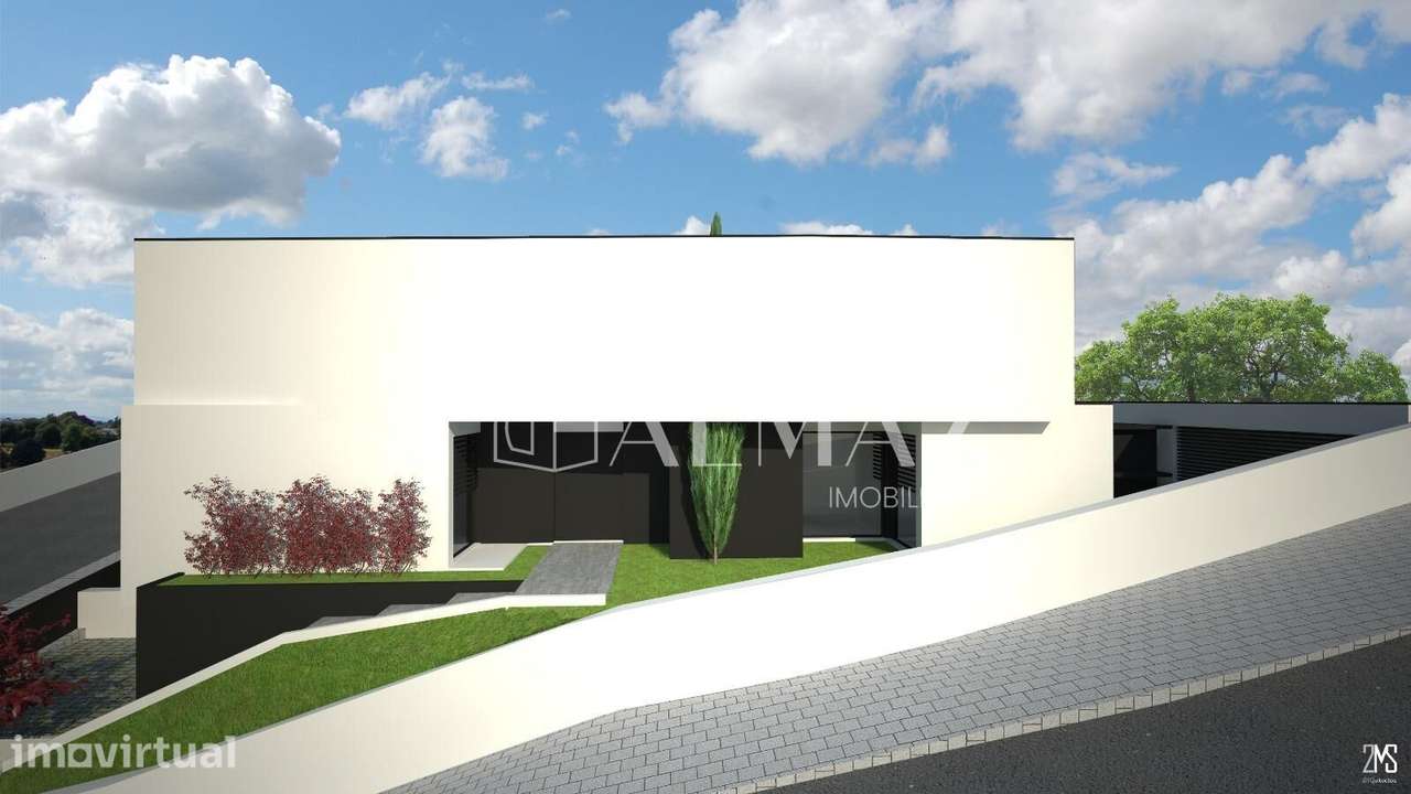 Moradia Geminada T3 Nova em Moreira de Cónegos, Guimarães - Grande imagem: 5/11