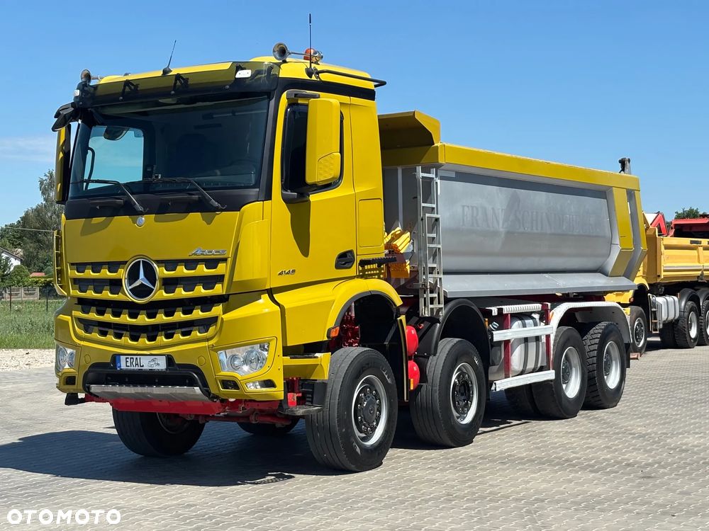 Mercedes-Benz AROCS 4148 Mulda MEILLER CARNEHL Kipper  8x6 idealny stan - 1