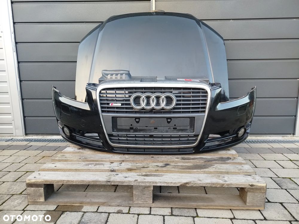 Audi A4 B7 maska plus zderzak LY9B - 1